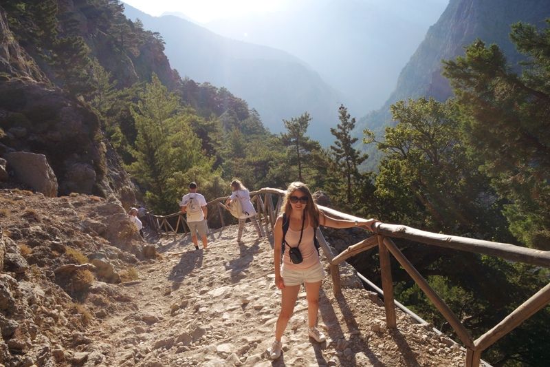 me at Samaria Gorge