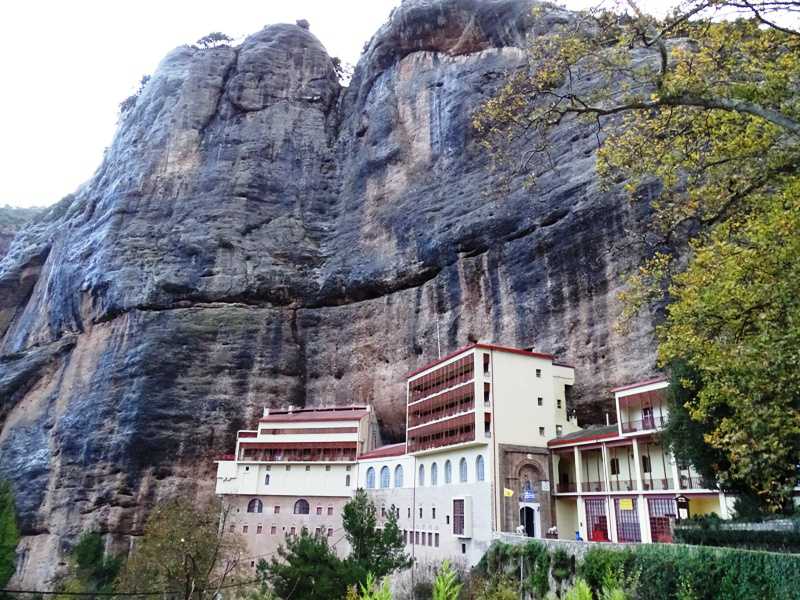 The Mega Spilaio monastery