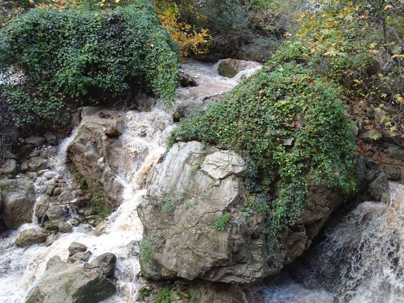 stream at Voureikos Gorge