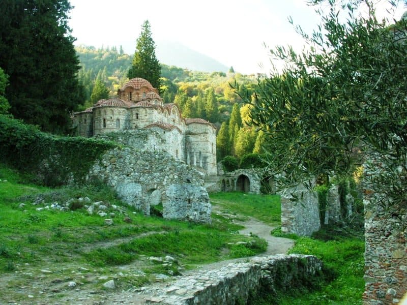 churches in Mystras