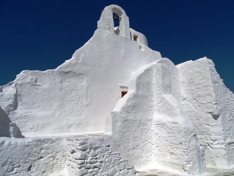 Panagia Paraportiani Church in Mykonos is among the popular Mykonos attractions