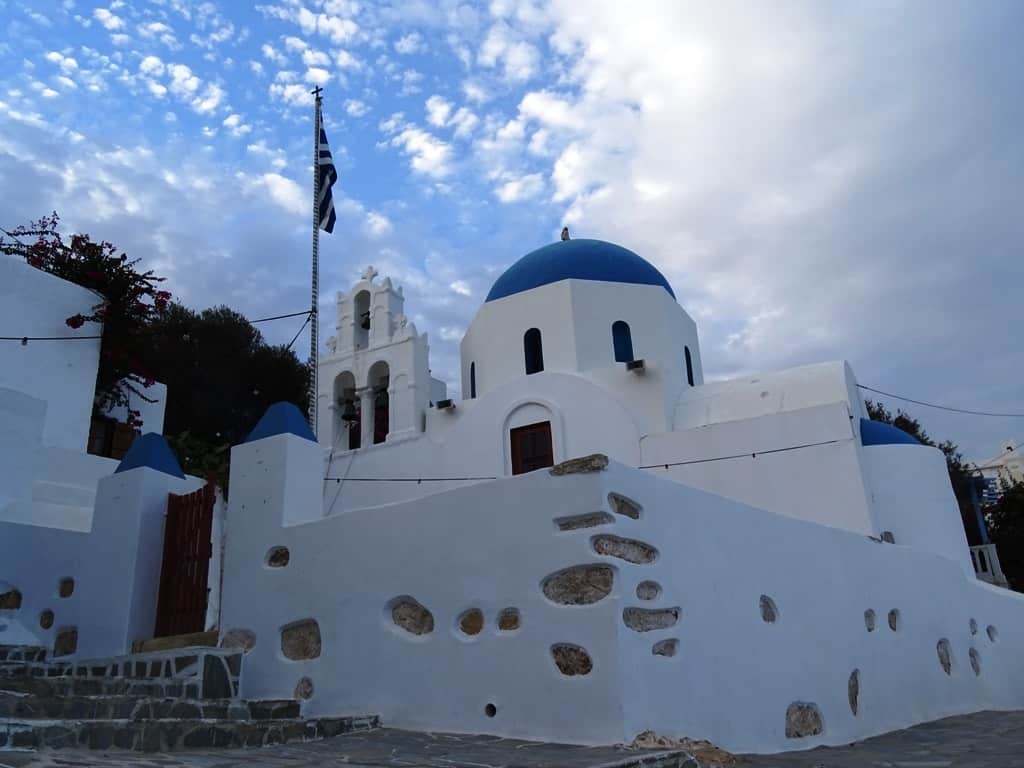 The church of Stavros, Donousa