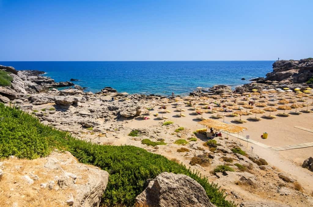 Kallithea beach -The Best Rhodes Beaches