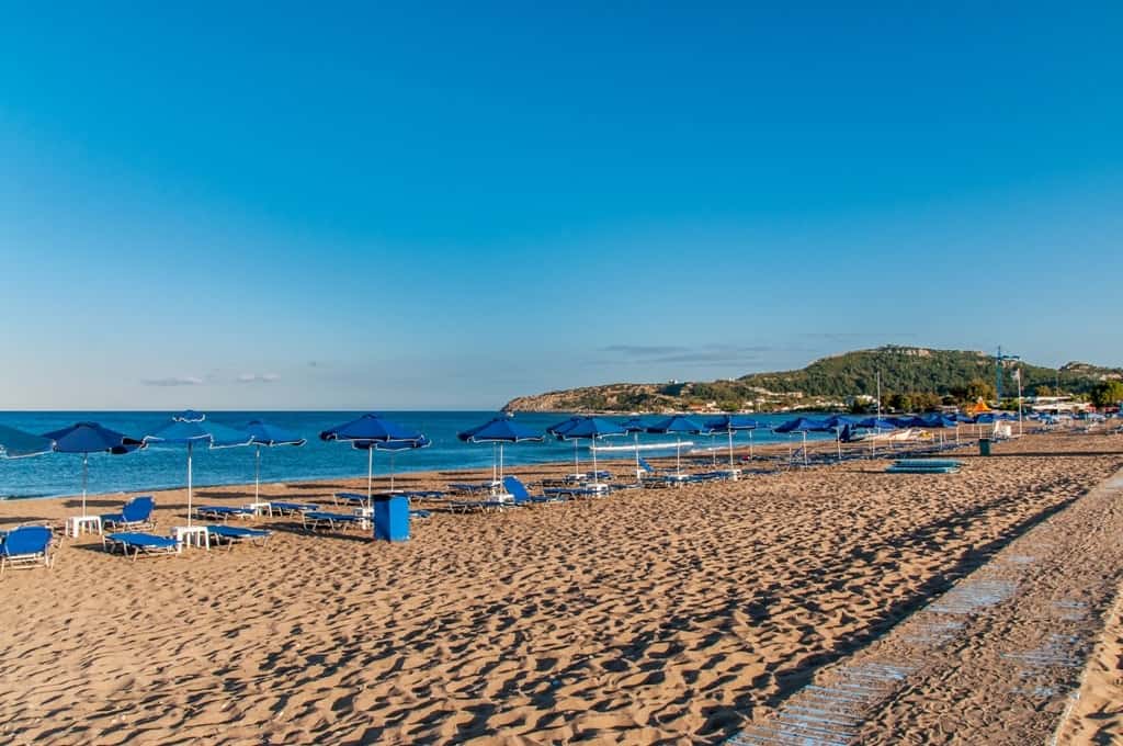 Faliraki Beach -The Best Rhodes Beaches