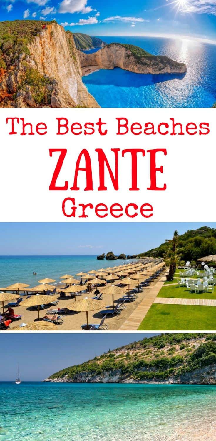 The best Zante beaches - the best beaches in Zakynthos Greece