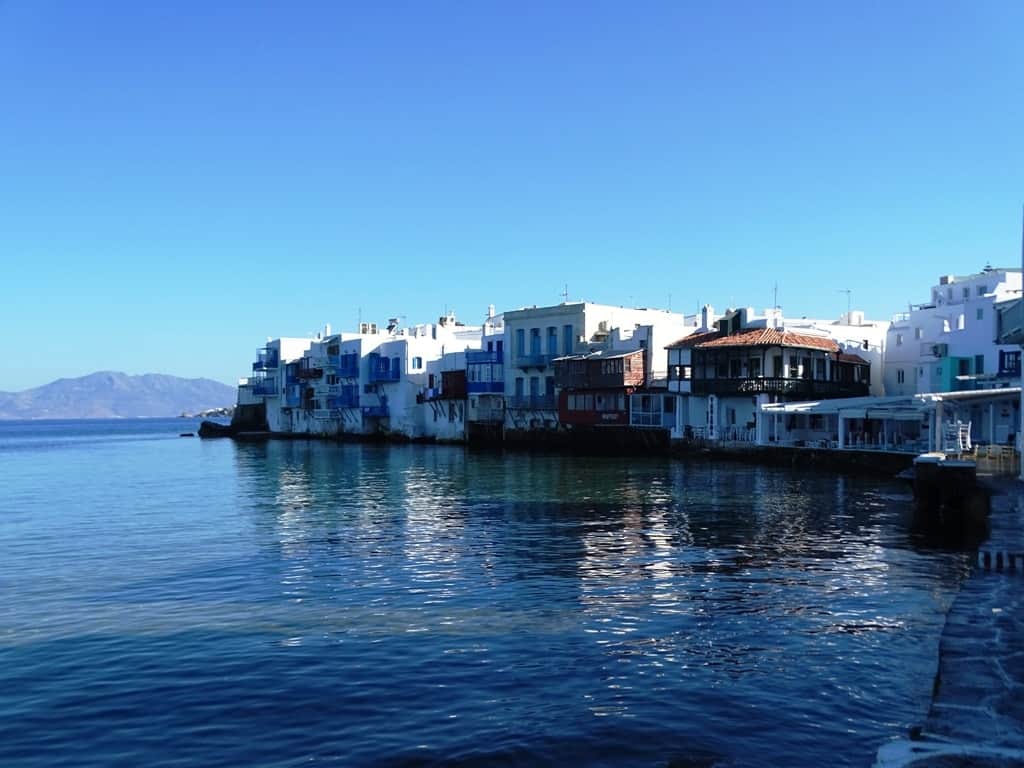 Little Venice- What do to in Mykonos in 3 days