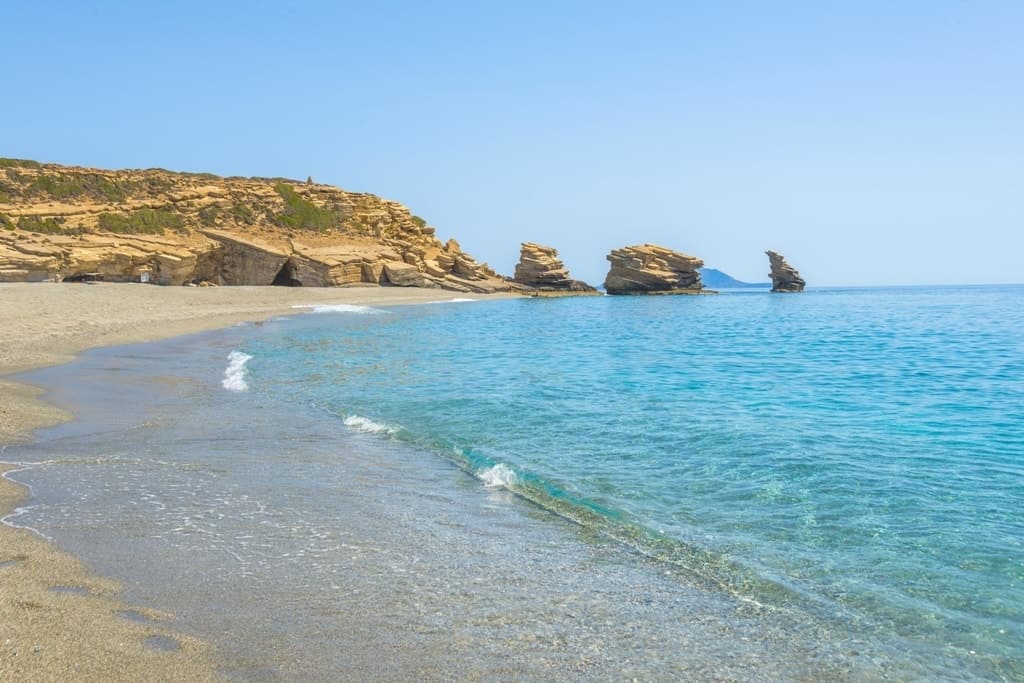 Triopetra beach, Best beaches in Crete
