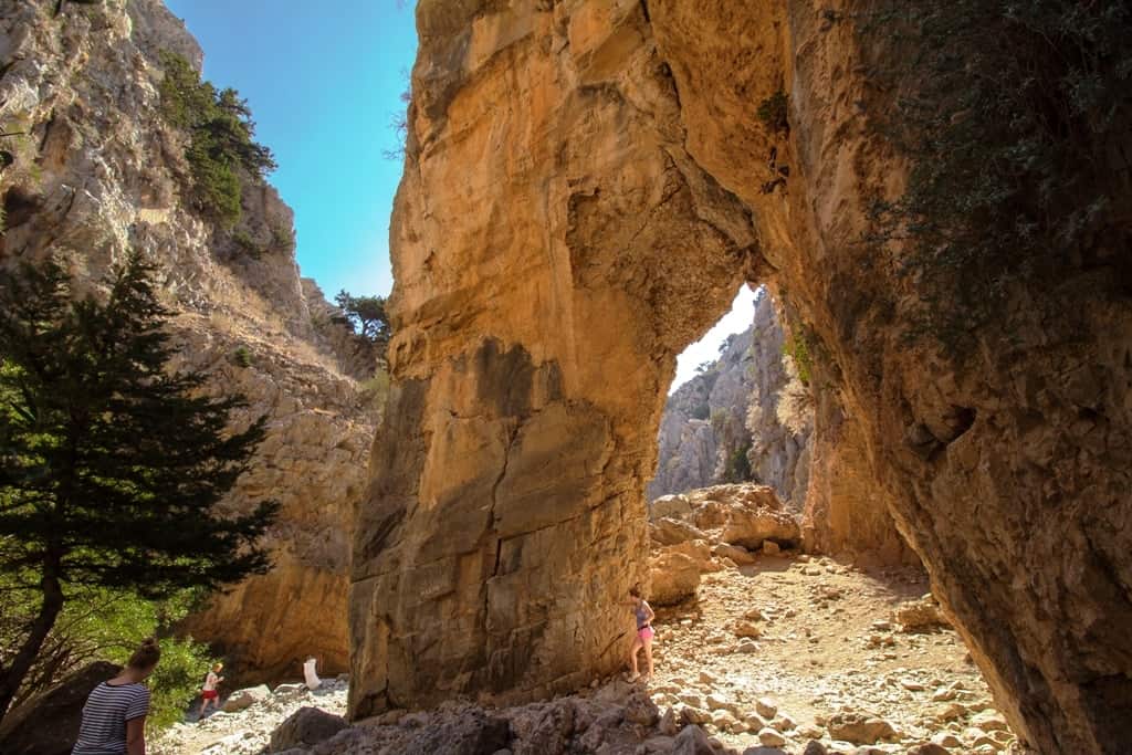 The Imbros Gorge - top things to do in Crete
