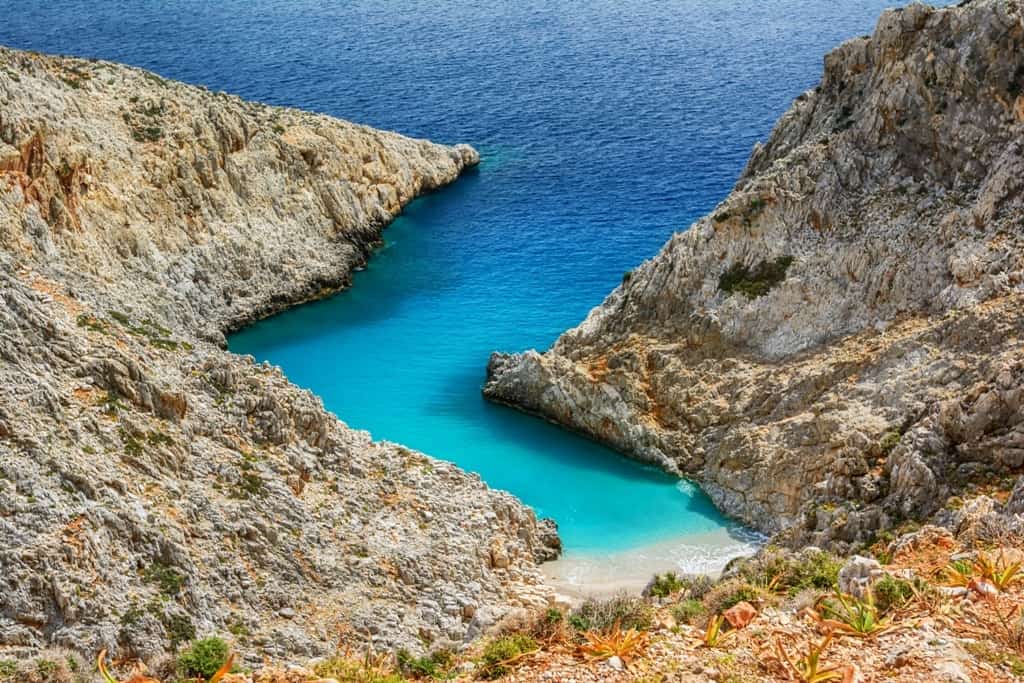 Seitan limania or Stefanou beach - things to do in crete