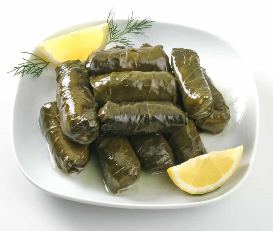 Dolmadakia - popular Greek dishes