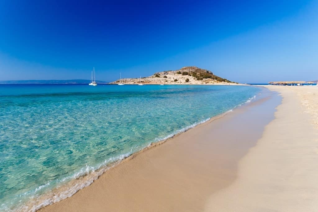best sandy beaches in Greece - Simos Elafonissos