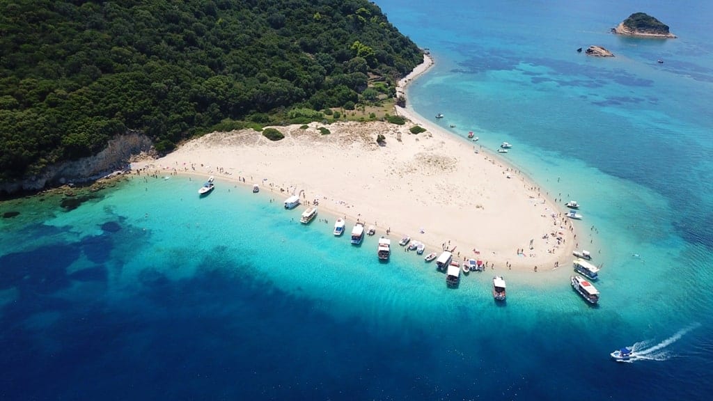 Marathonissi from above things to do in Zante