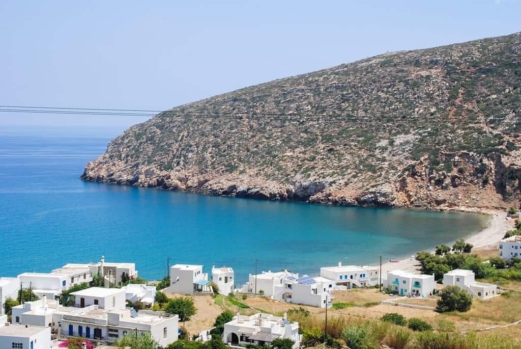 Apollonia village on Naxos island