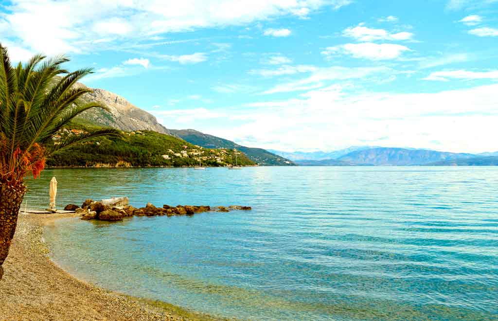 Best beaches in Corfu-Ipsos-beach