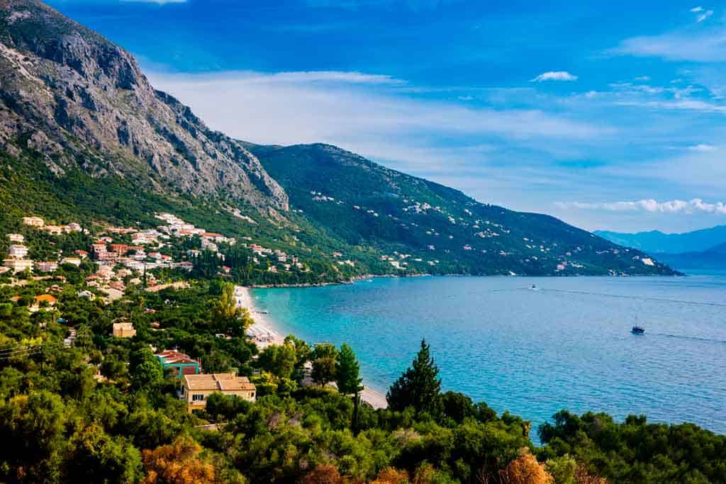 Beaches in Corfu-barbati-beach