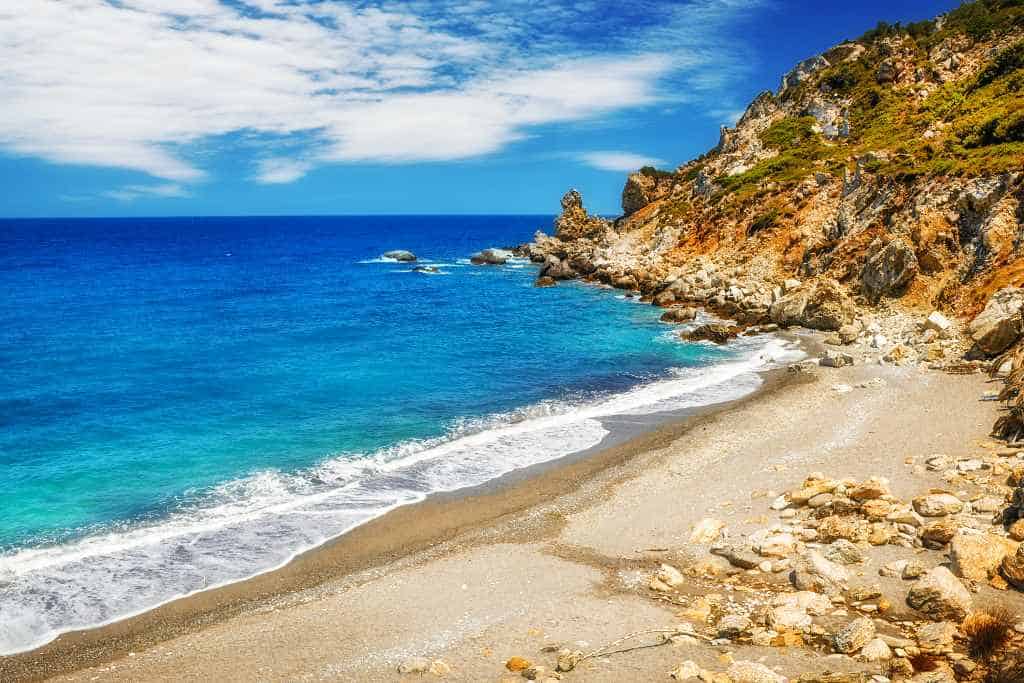 Kastro beach, Skiathos - best greek islands for beaches