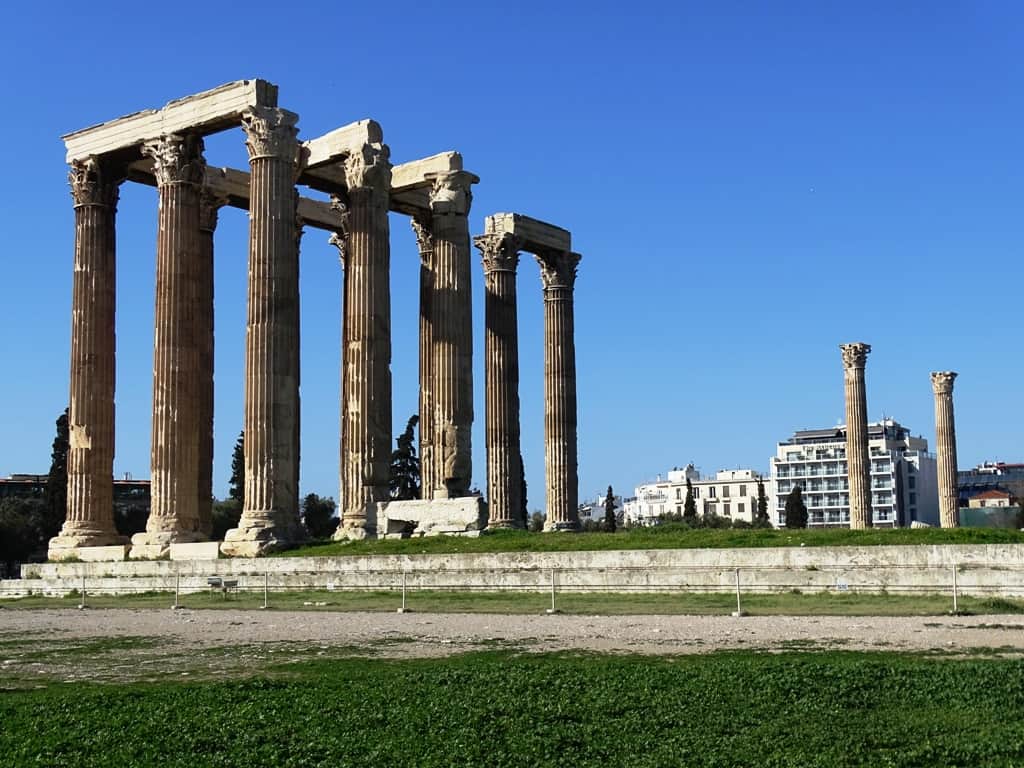 Temple of Olympian Zeus - One day in Athens