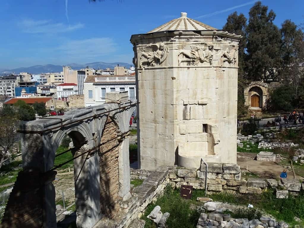 Tower of the Winds - One day in Athens itinerary