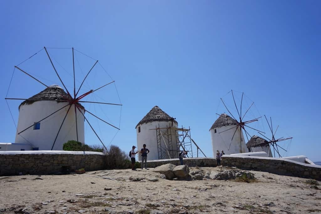 The windmills of Mykonos - Athens to Mykonos day trip