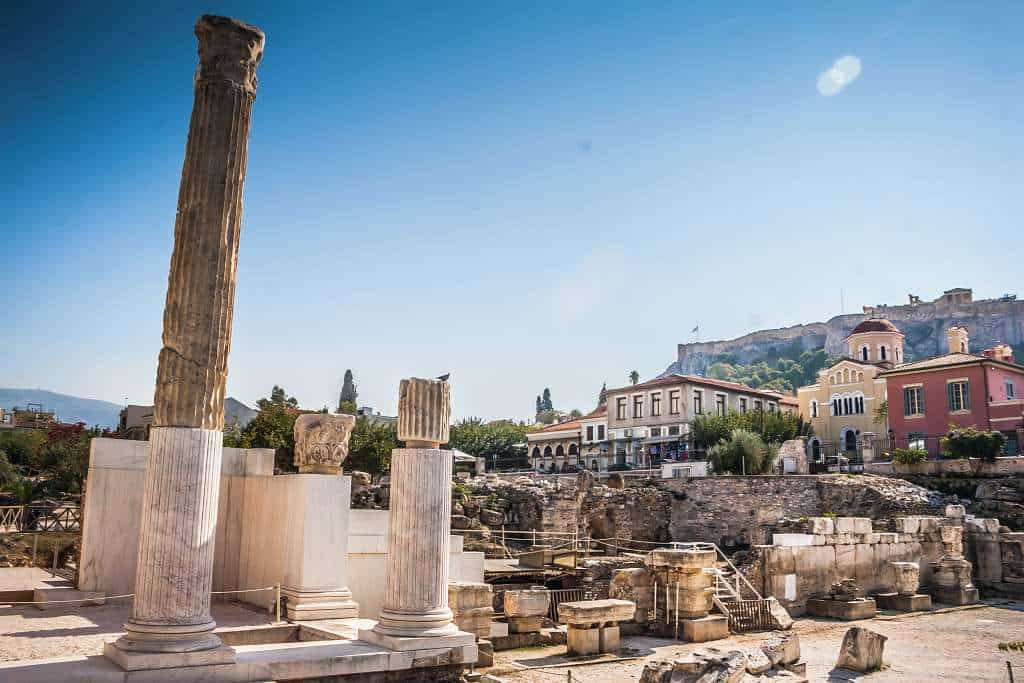 Hadrian's Library - things to do in Athens