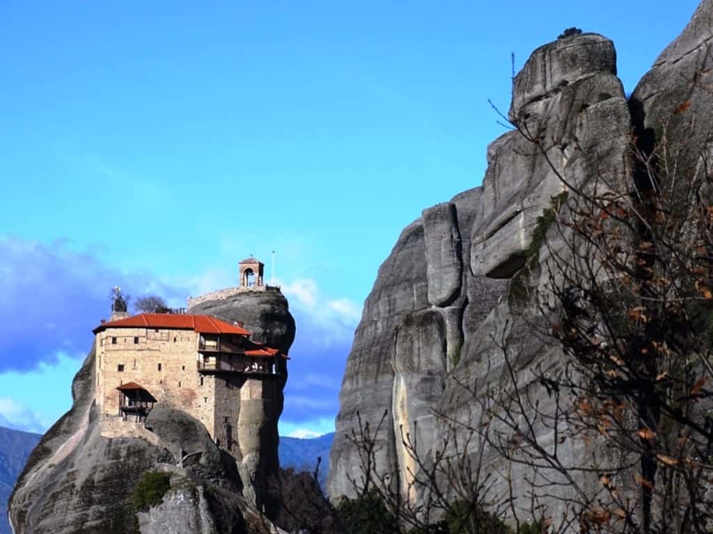 St Nikolaos Anapafsas Monastery  Meteora day trip from Athens