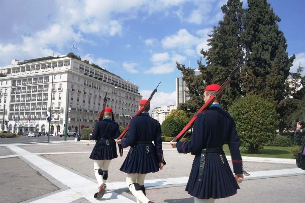 The change of the Guards - Free things to do in Athens