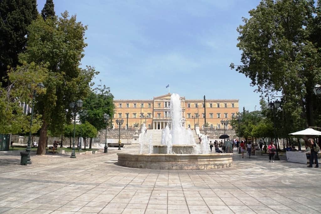 Syntagma Square in Athens