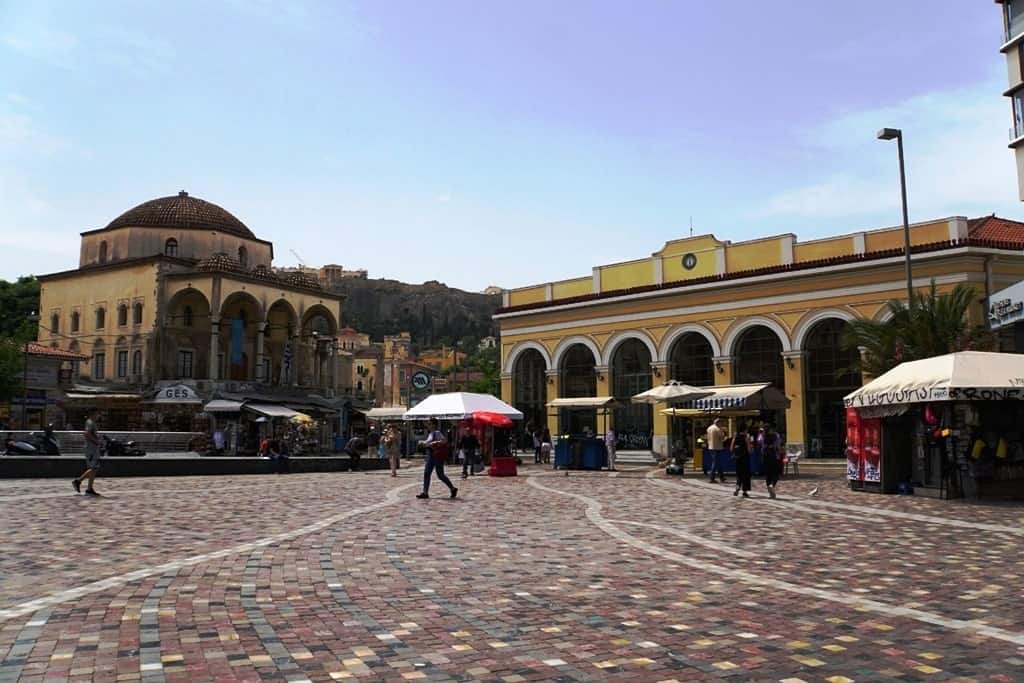 Monastiraki square Athens