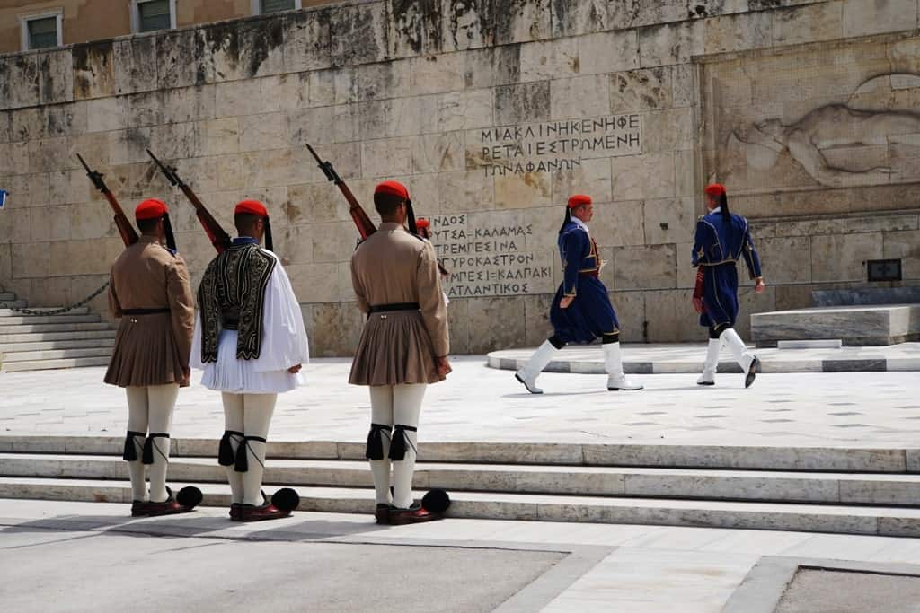 The Change of the Guards in Athens