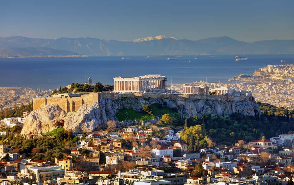 The hills of Athens - Acropolis