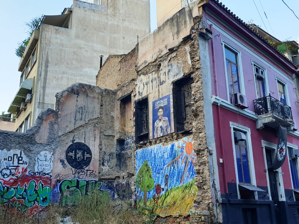 exarchia street art tour