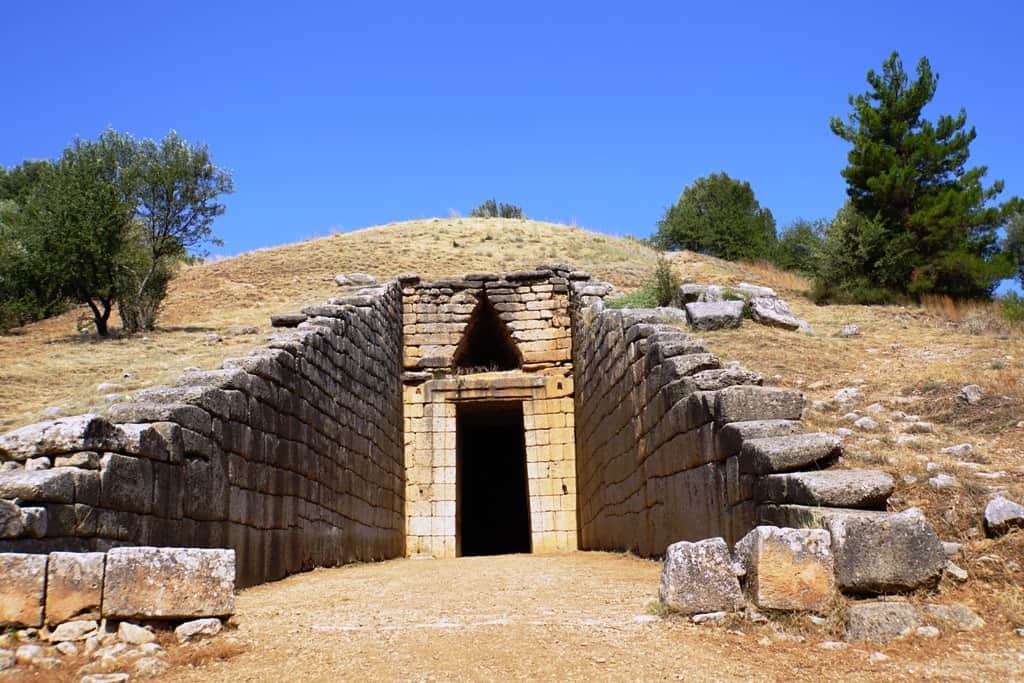 Treasury of Atreus - a day trip from Athens to Mycenae