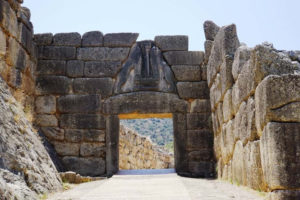 Lions' Gate - how to get from Athens to Mycenae