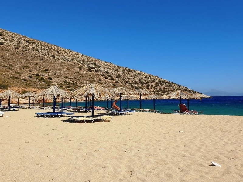 Ag Theodoti Beach in Ios