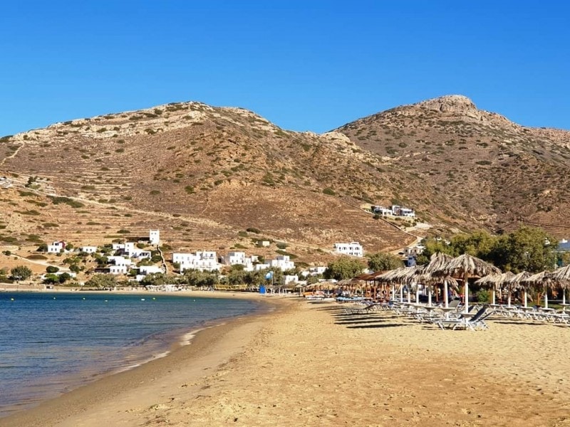 Gialos Beach in Ios