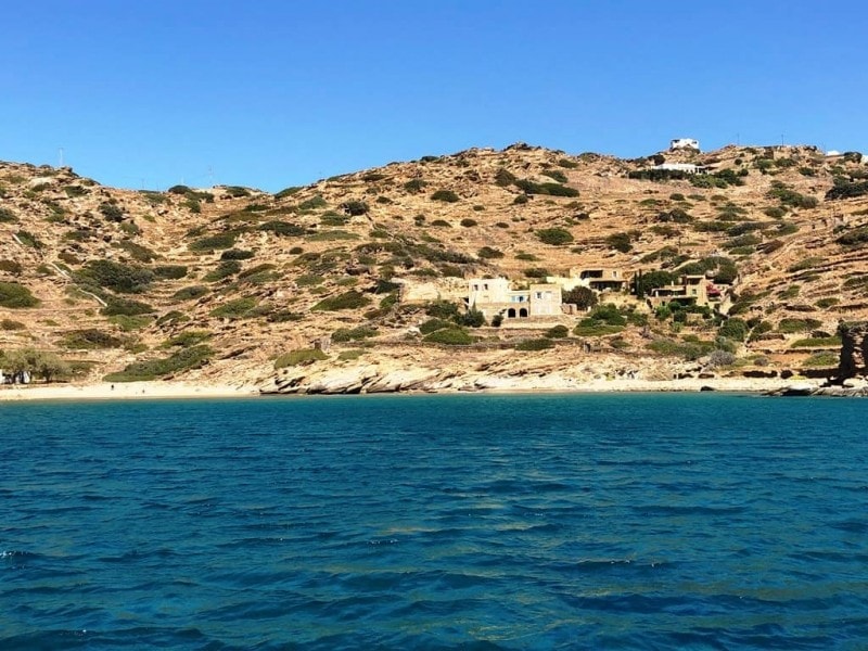 Kolitsani Beach in Ios