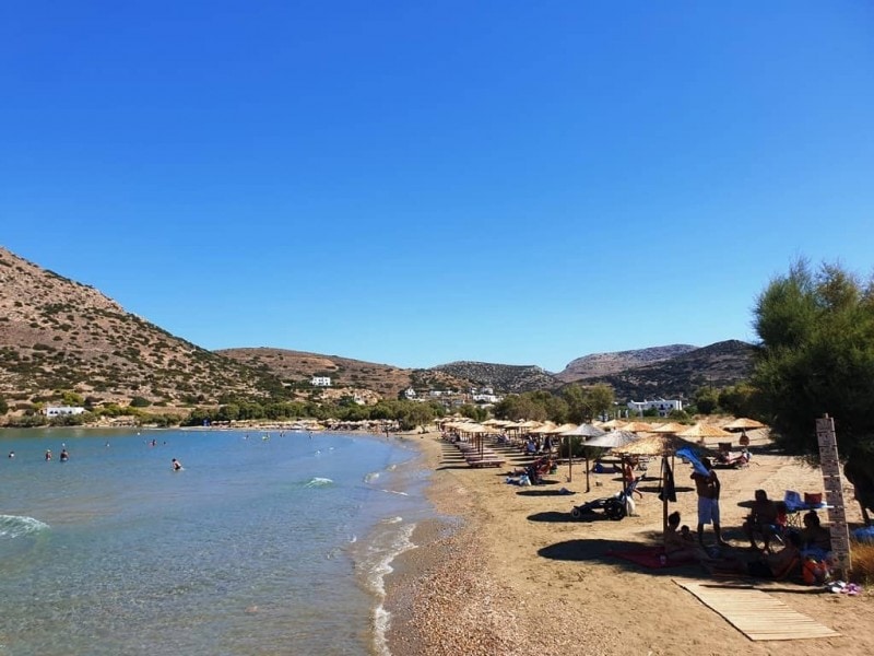 Galissas Beach - a great beach in Syros