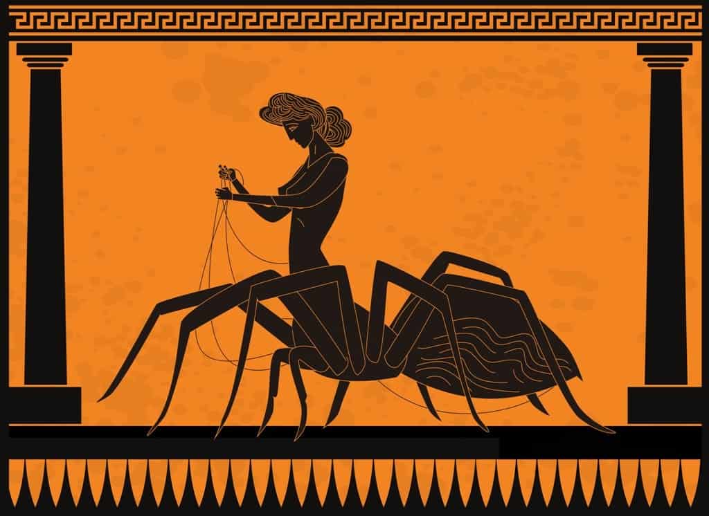 Arachne and Athena Myth