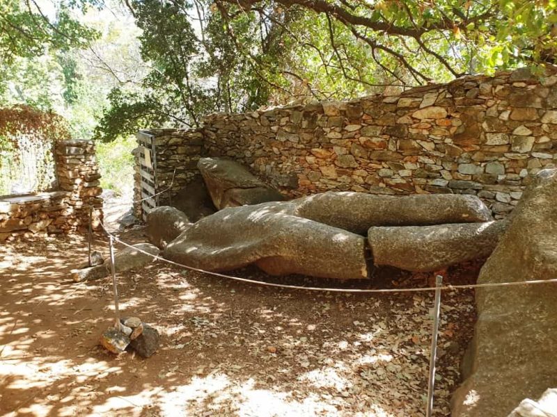 Kouros at Melanes - What to do in Naxos