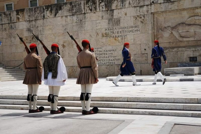 The change of the guard is one of the top things to do in Athens