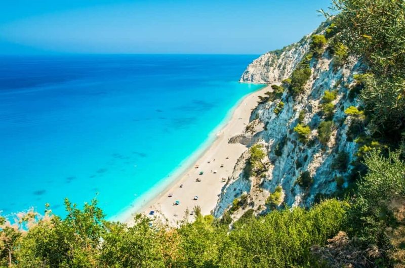 Egremni Beach - what to do in Lefkada island