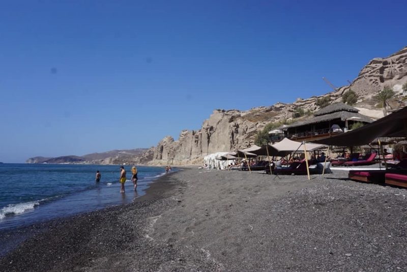 Eros Beach - Beaches in santorini