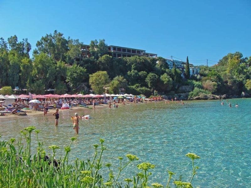 Kalogria Beach in Mani Greece