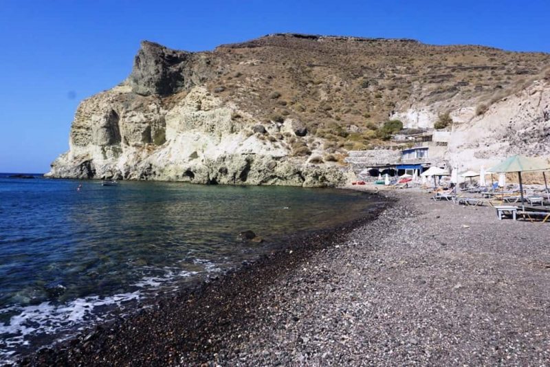 Kambia Beach - best beaches in Santorini