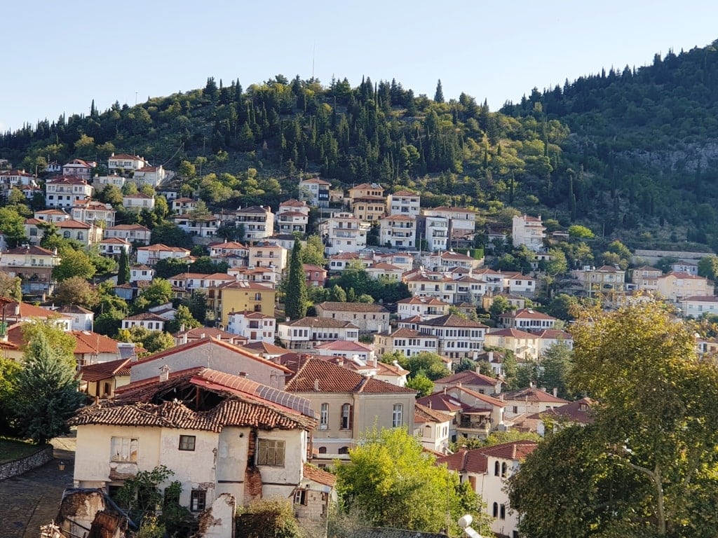Kastori City in Greece