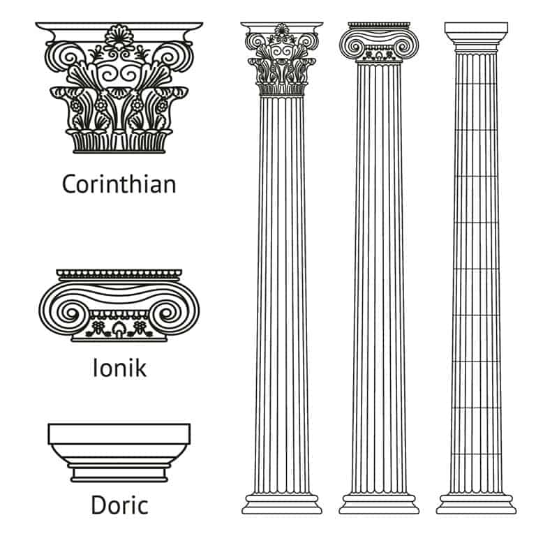 Three Orders of Greek Architecture