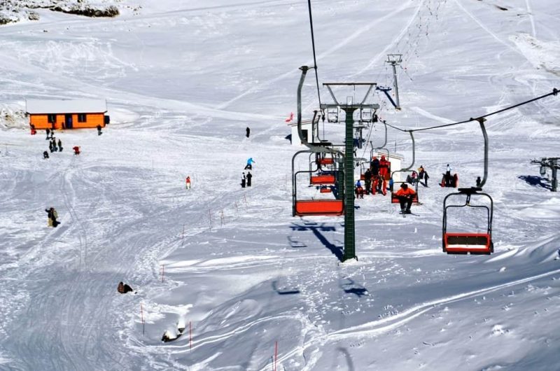 Anilio Ski Resort near Metsovo Greece