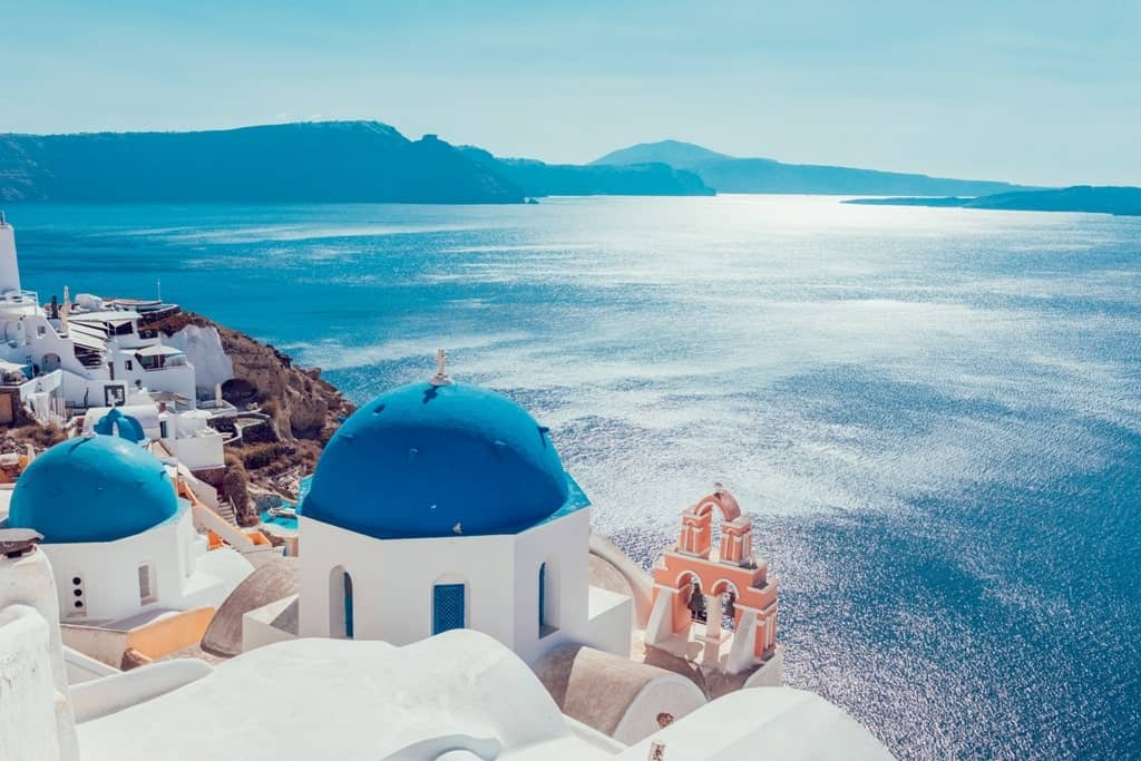 Santorini is a must see on a greece itinerary