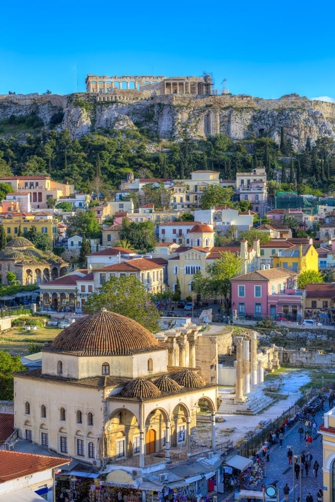 Athens is one of the best places to visit in Greece