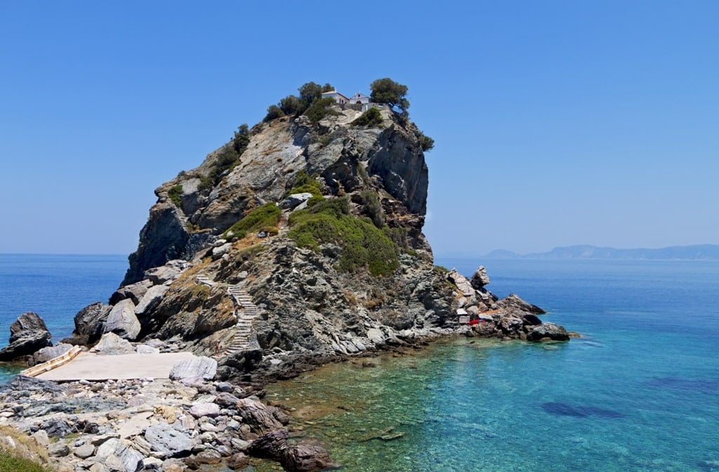 Skopelos island Mamma mIa movie - films set in Greece
